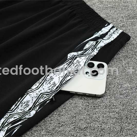 Unitedfootballkit.com | Arsenal 24-25 Long Sleeve Training Set - Player Version - Black -Customize Name, Number and Patch | Worldwide Shipping