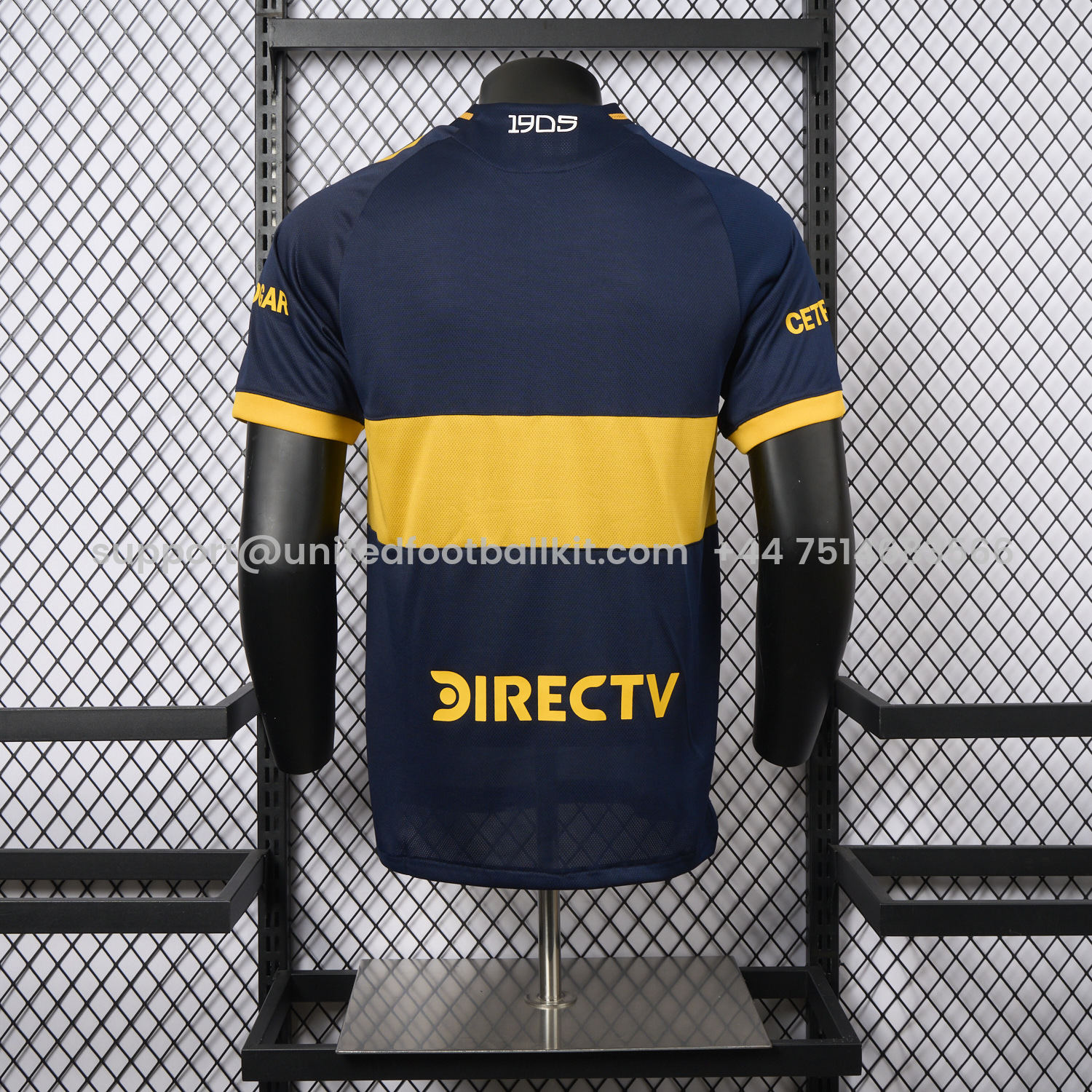 Unitedfootballkit.com | Boca Juniors 25-26 Home Jersey - Player Version -Customize Name, Number and Patch | Worldwide Shipping