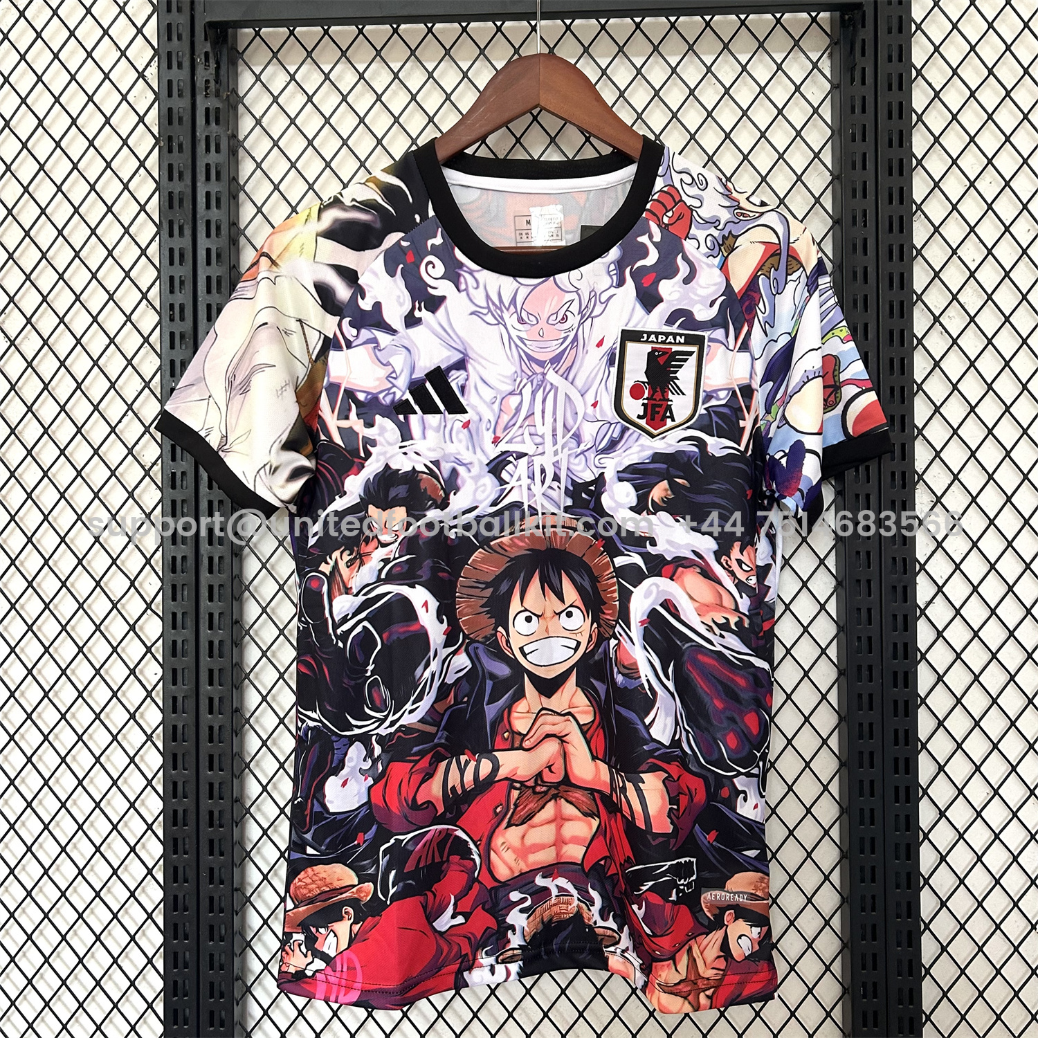 Unitedfootballkit.com | Japan 25-26 Luffy's Fighting Form Special Edition Jersey - Fans Version -Customize Name, Number and Patch | Worldwide Shipping