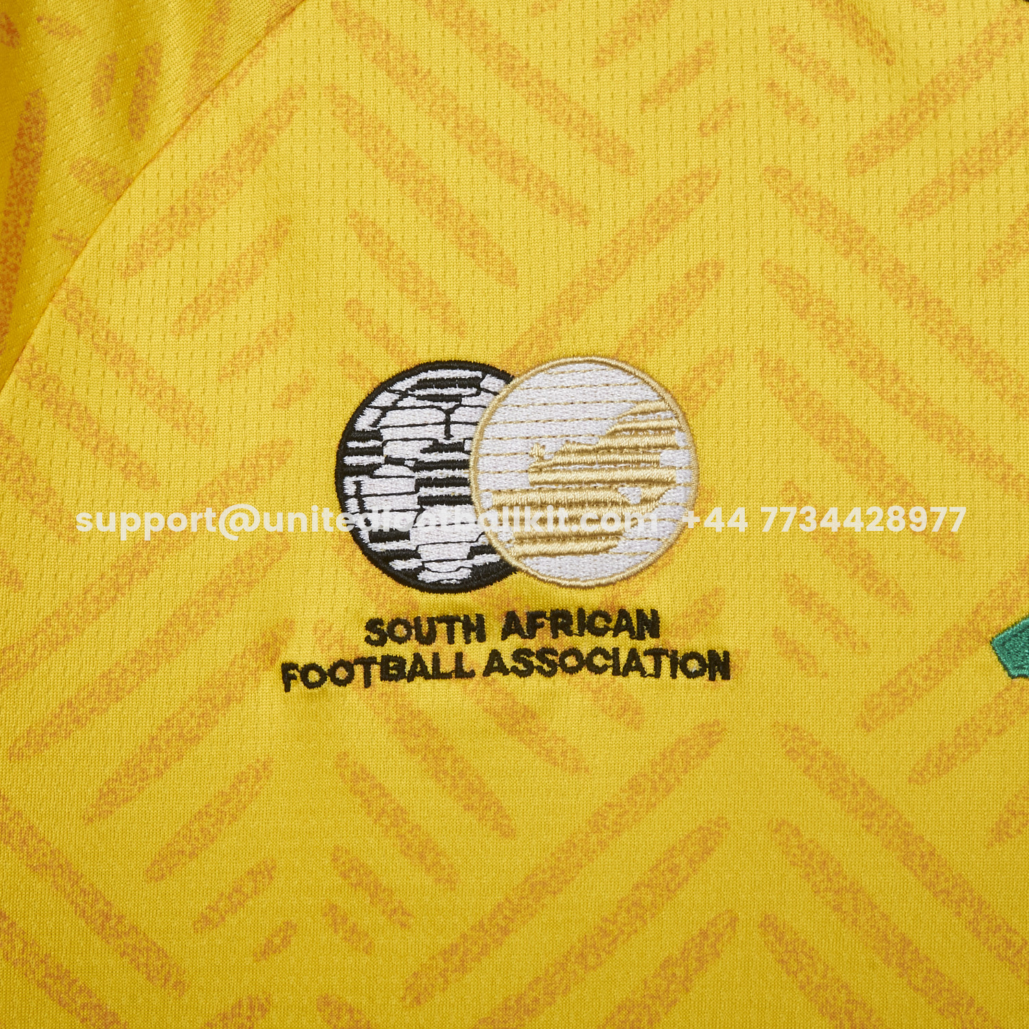 Unitedfootballkit.com | South Africa 2026 Home Jersey - Fans Version -Customize Name, Number and Patch | Worldwide Shipping