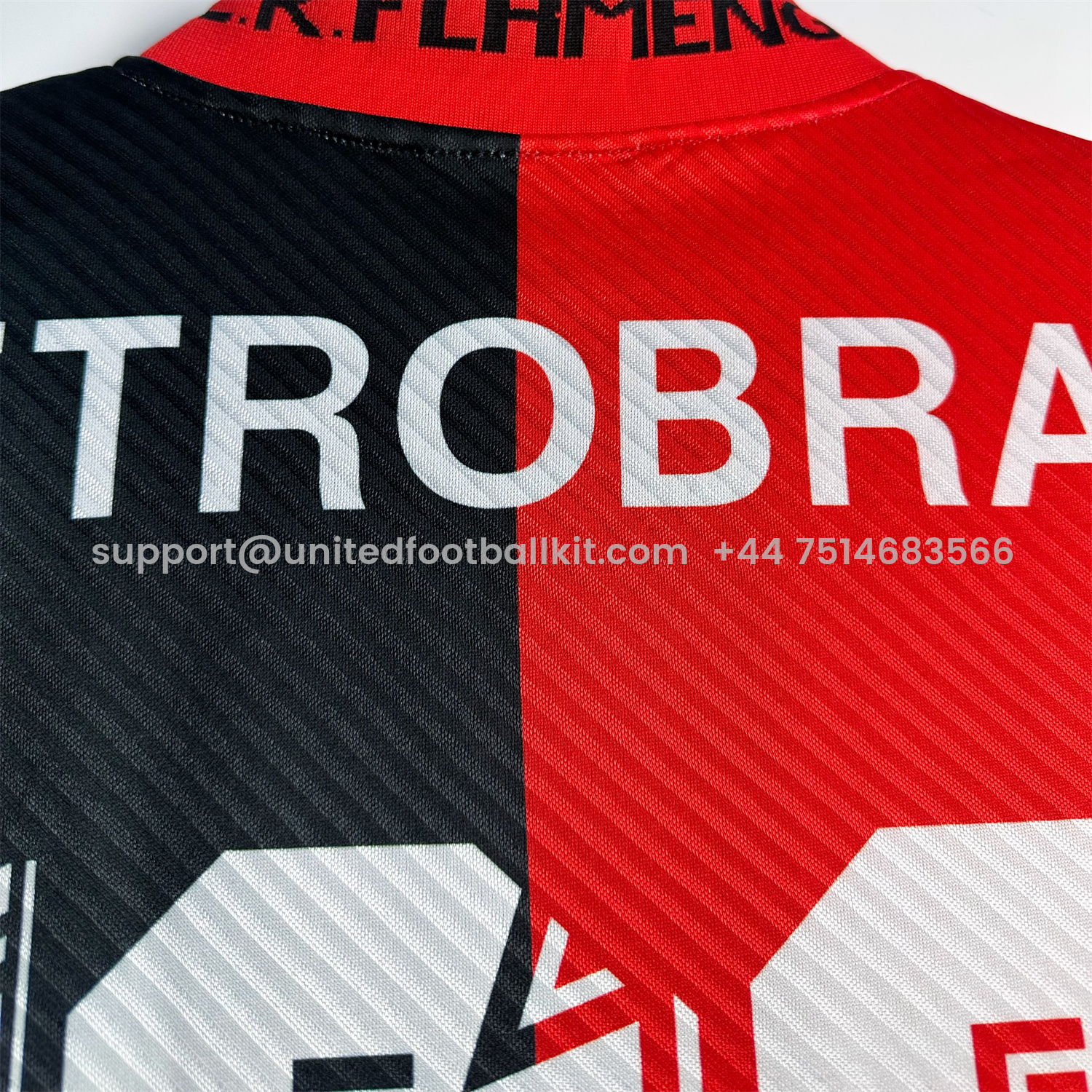 Unitedfootballkit.com | Retro Flamengo 1995 Centenary Anniversary Jersey with Printed Number 100 -Customize Name, Number and Patch | Worldwide Shipping