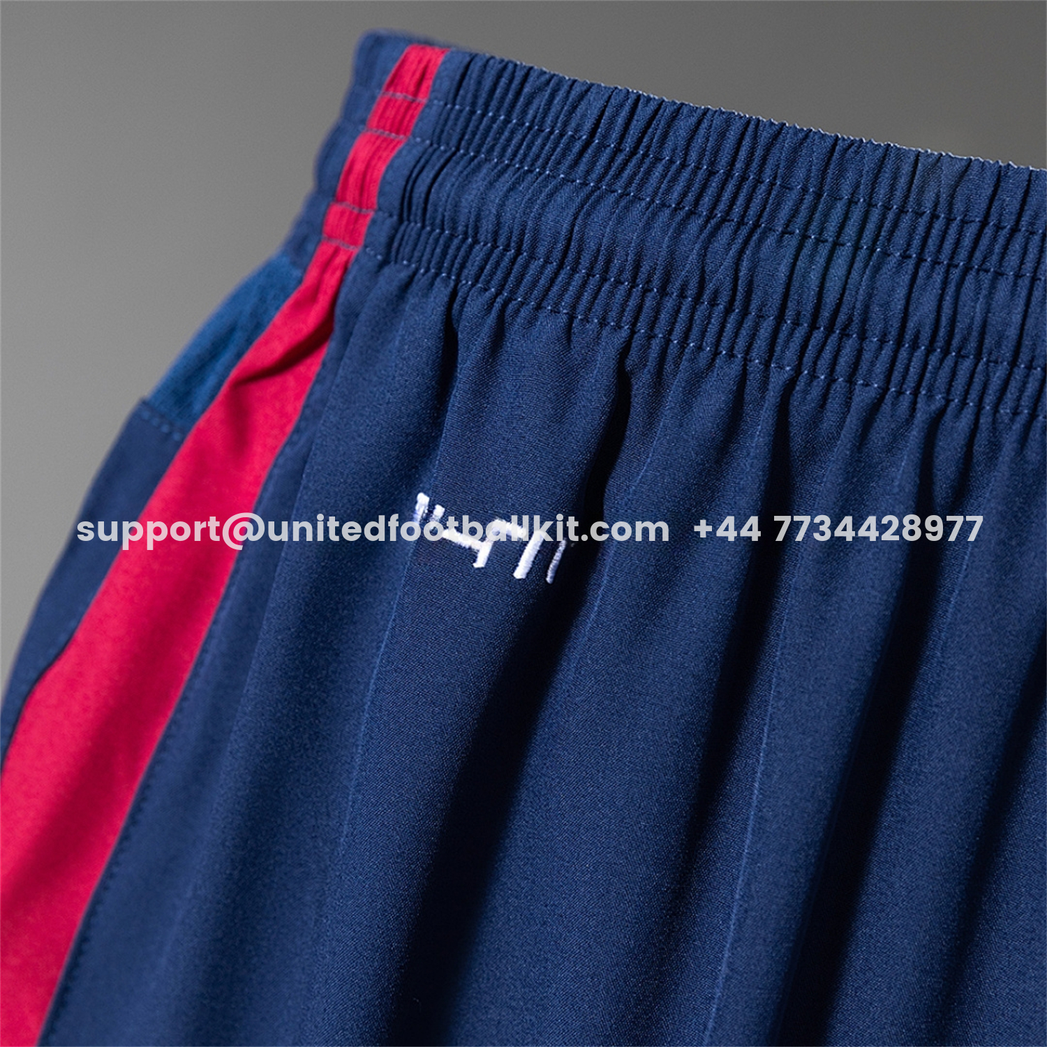 Unitedfootballkit.com | Retro Barcelona 2014-15 Home Shorts -Customize Name, Number and Patch | Worldwide Shipping
