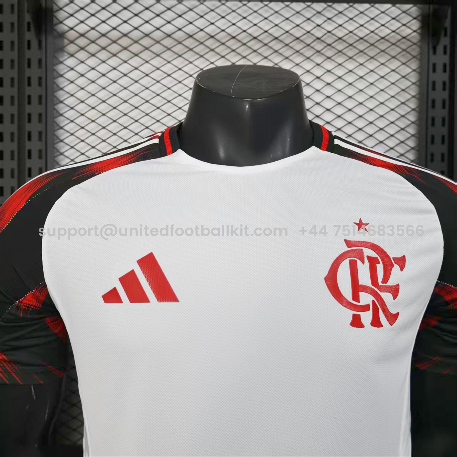 Unitedfootballkit.com | Flamengo 25-26 Away Unsponsored Jersey - Player Version -Customize Name, Number and Patch | Worldwide Shipping