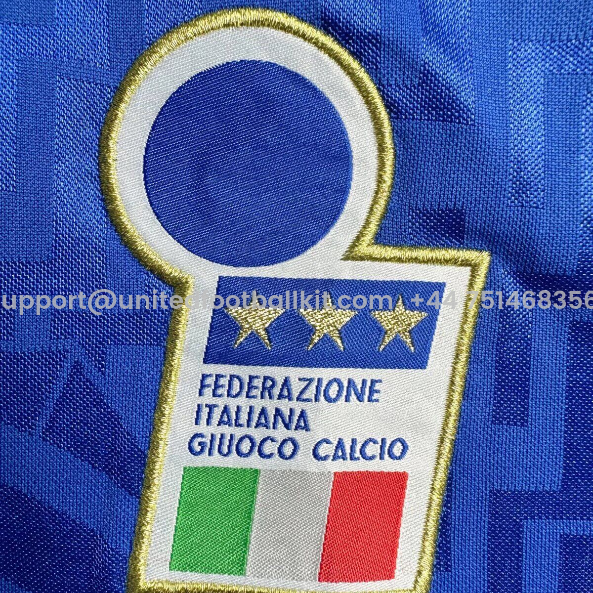 Unitedfootballkit.com | Retro Italy 1995 Home Jersey -Customize Name, Number and Patch | Worldwide Shipping