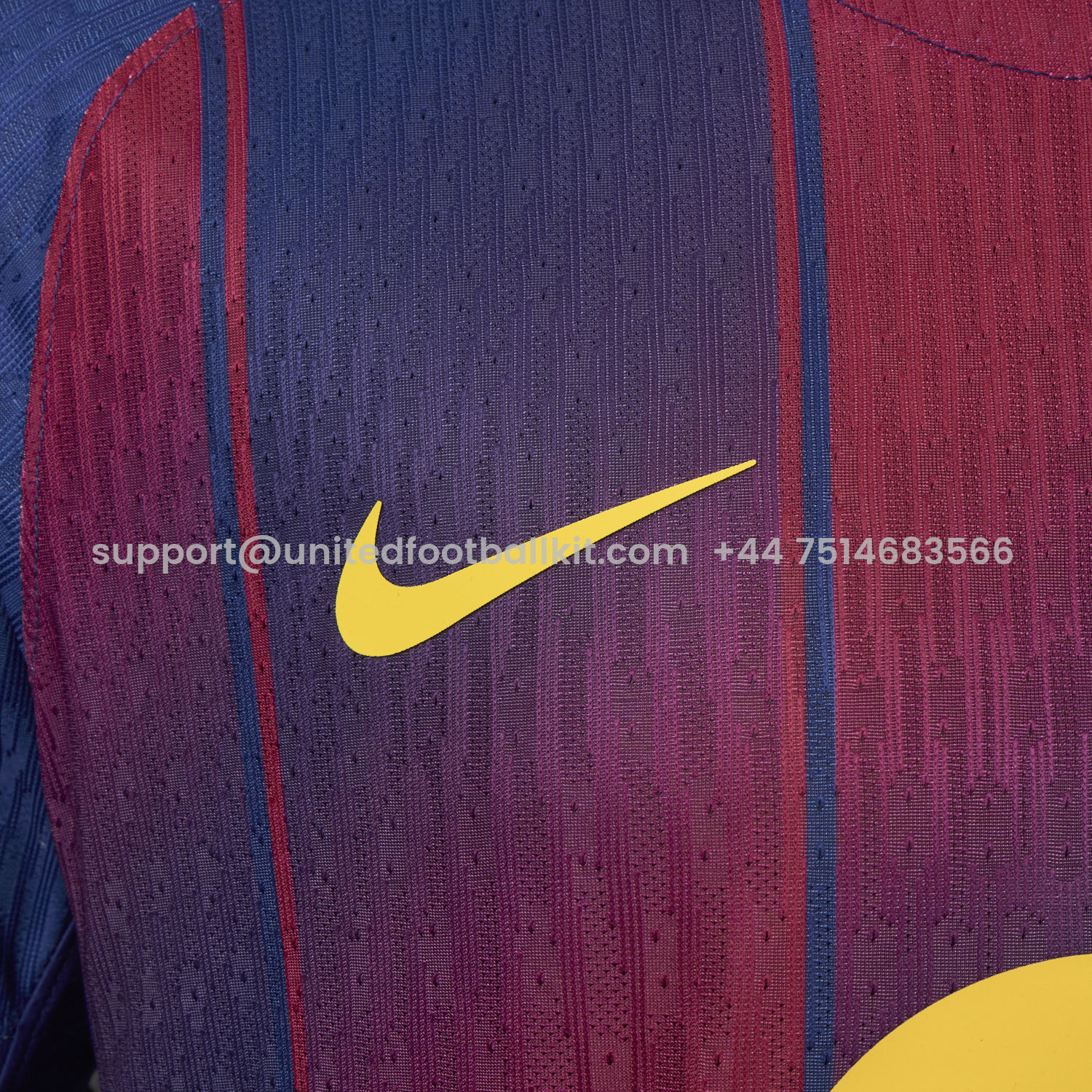 Unitedfootballkit.com | Barcelona 25-26 Home Jersey - Player Version -Customize Name, Number and Patch | Worldwide Shipping