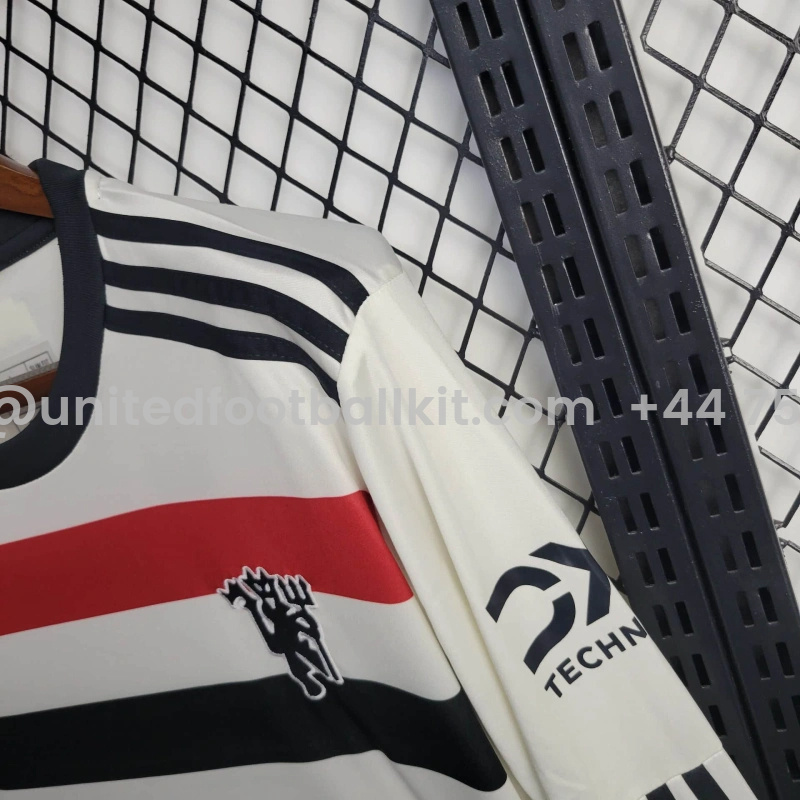 Unitedfootballkit.com | Manchester United 24-25 Third Long Sleeve Jersey - Fans Version -Customize Name, Number and Patch | Worldwide Shipping