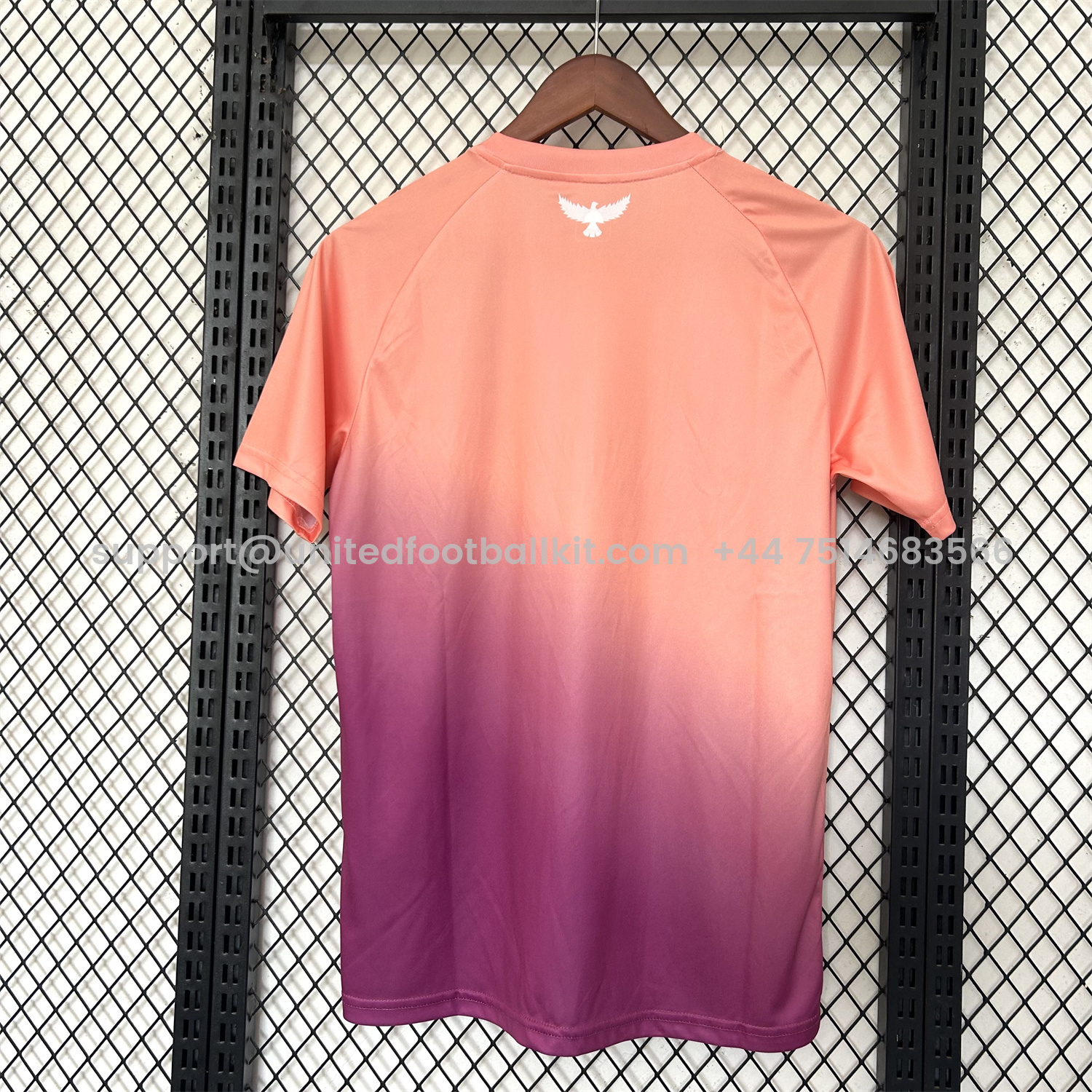 Unitedfootballkit.com | Tunisia 25-26 Orange Purple Gradient Training Jersey - Fans Version -Customize Name, Number and Patch | Worldwide Shipping
