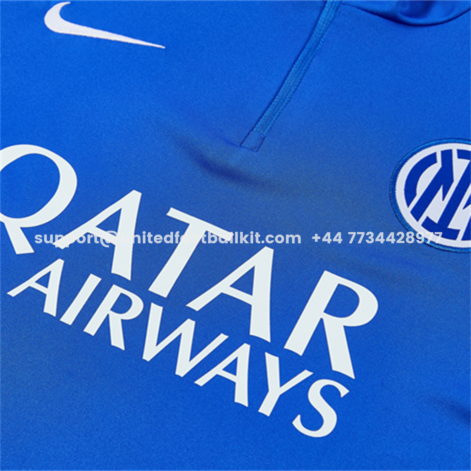 Unitedfootballkit.com | Inter Milan 26-27 Kids Long Sleeve Training Set - Blue Top & Royal Blue Pants -Customize Name, Number and Patch | Worldwide Shipping