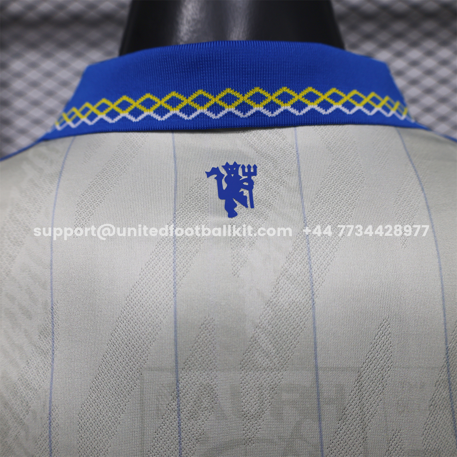 Unitedfootballkit.com | Manchester United 26-27 Terrace Icon Retro Casual Style Light Color Polo Jersey - Player Version -Customize Name, Number and Patch | Worldwide Shipping