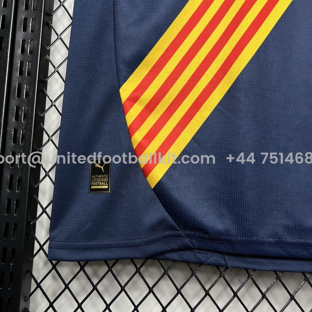 Unitedfootballkit.com | Girona 24-25 Away Jersey - Fans Version -Customize Name, Number and Patch | Worldwide Shipping