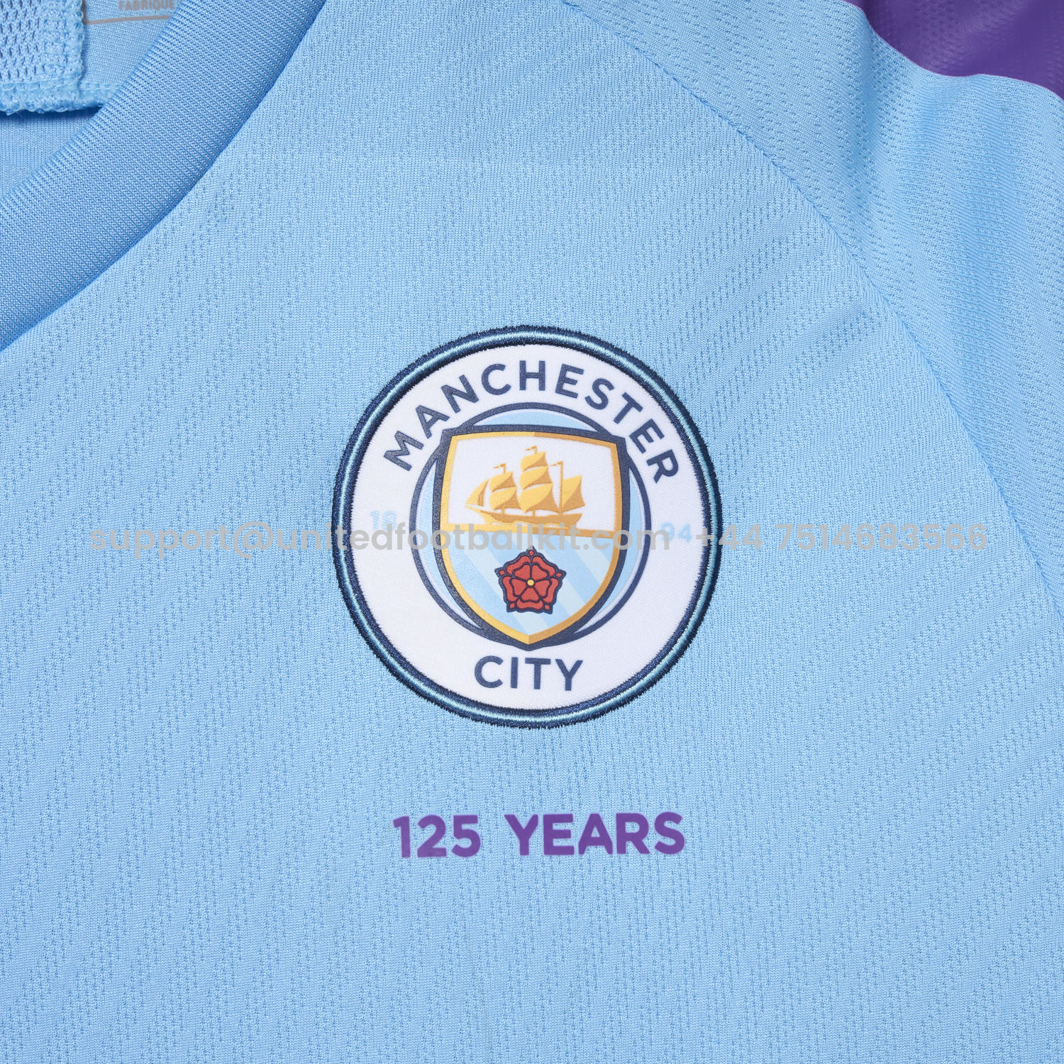 Unitedfootballkit.com | Retro Manchester City 2019-20 Home Jersey -Customize Name, Number and Patch | Worldwide Shipping