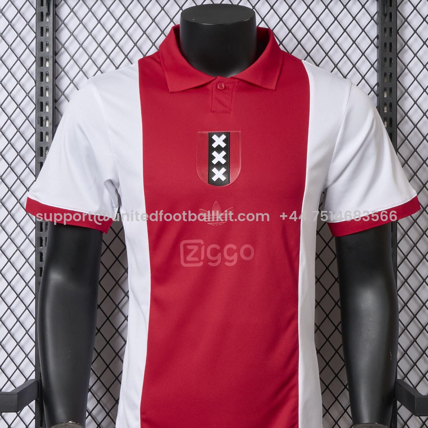 Unitedfootballkit.com | Ajax 2025 125-Year Anniversary Jersey - Player Version -Customize Name, Number and Patch | Worldwide Shipping
