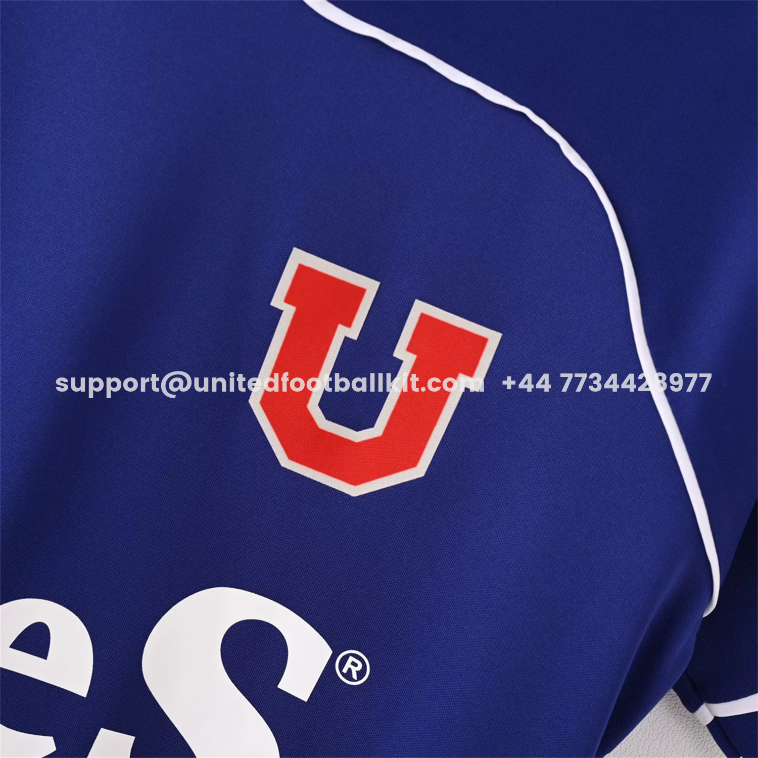 Unitedfootballkit.com | Retro Universidad De Chile 1999-00 Home Blue Jersey -Customize Name, Number and Patch | Worldwide Shipping