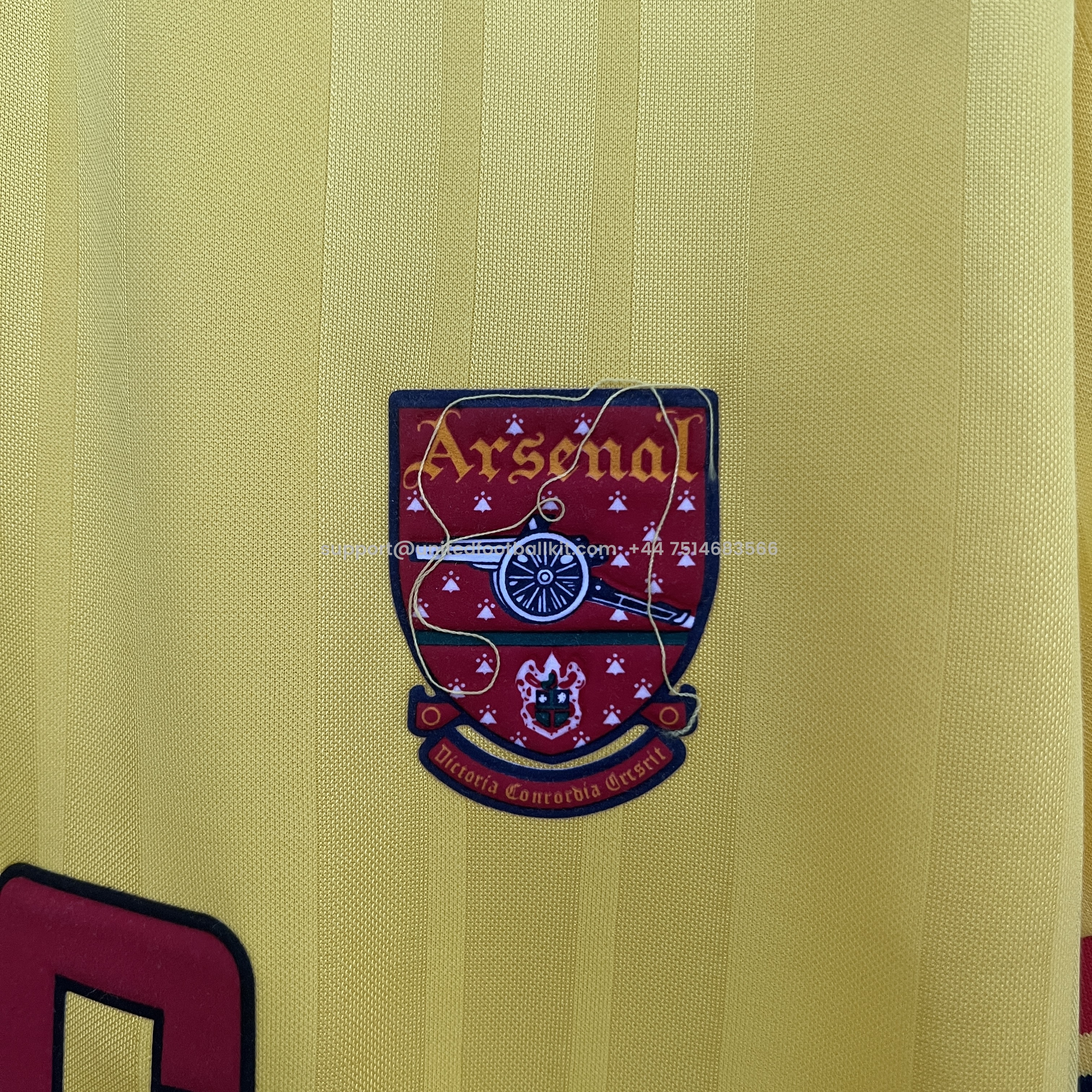 Unitedfootballkit.com | Retro Arsenal 1993-94 Away Jersey -Customize Name, Number and Patch | Worldwide Shipping