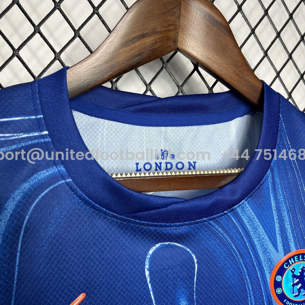 Unitedfootballkit.com | Women's C.H.E.L.S.E.A 24-25 Home Jersey -Customize Name, Number and Patch | Worldwide Shipping