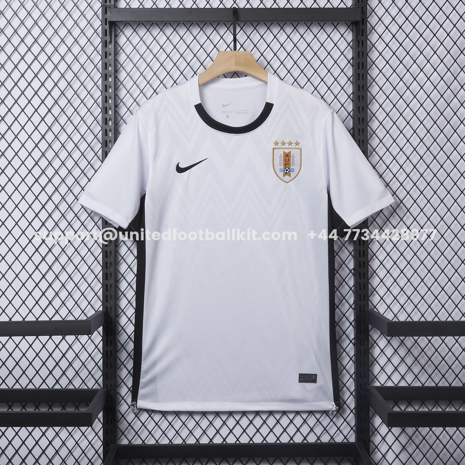 Unitedfootballkit.com | Uruguay 25-26 Away Jersey - Fans Version -Customize Name, Number and Patch | Worldwide Shipping