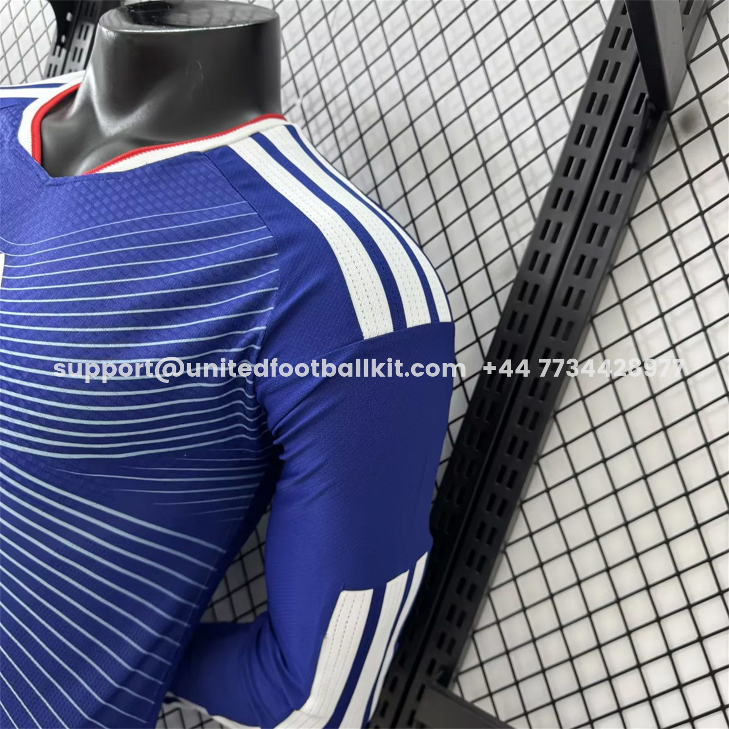Unitedfootballkit.com | Japan 2026 Home Deep Blue Long Sleeves Jersey - Player Version -Customize Name, Number and Patch | Worldwide Shipping