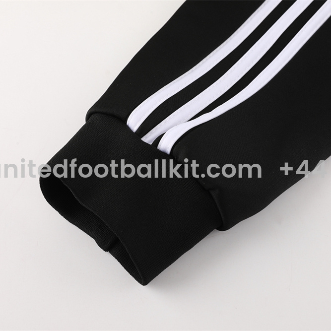 Unitedfootballkit.com | Germany 2024 Jacket Training Tracksuit - Black -Customize Name, Number and Patch | Worldwide Shipping