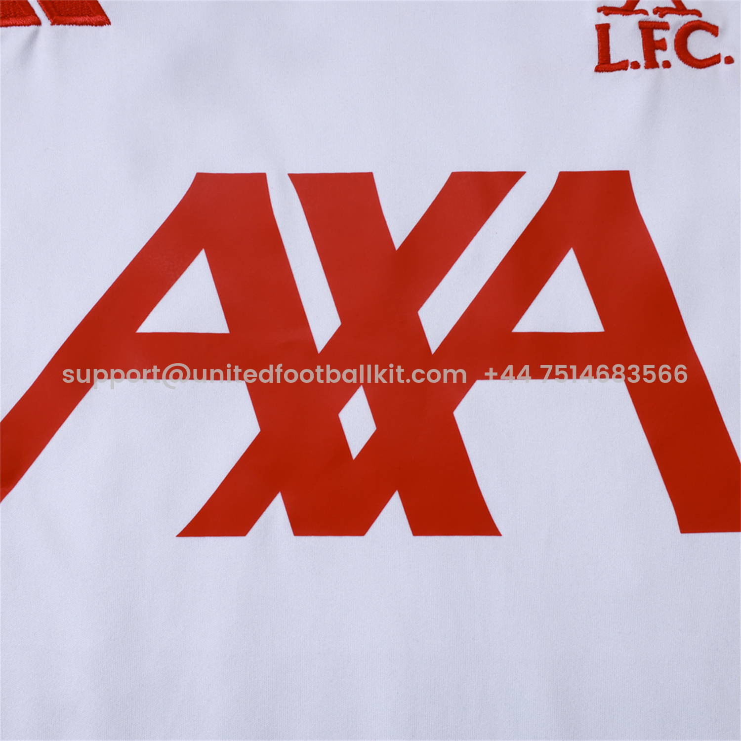 Unitedfootballkit.com | Liver.pool 25-26 Vest Training Set - White Vest & Black Shorts -Customize Name, Number and Patch | Worldwide Shipping