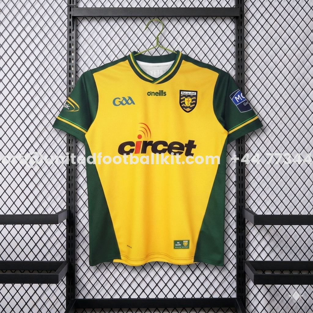 Unitedfootballkit.com | O'Neills Donegal GAA 2026 Home Jersey - Fans Version -Customize Name, Number and Patch | Worldwide Shipping