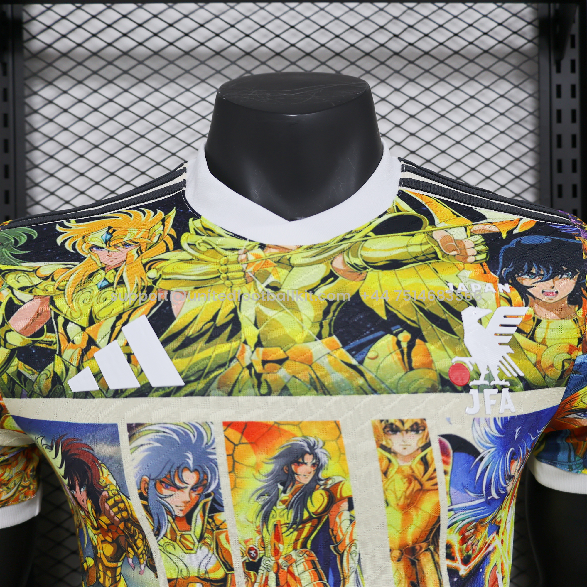 Unitedfootballkit.com | Japan 2024 Saint Seiya Special Edition Jersey - Player Version -Customize Name, Number and Patch | Worldwide Shipping