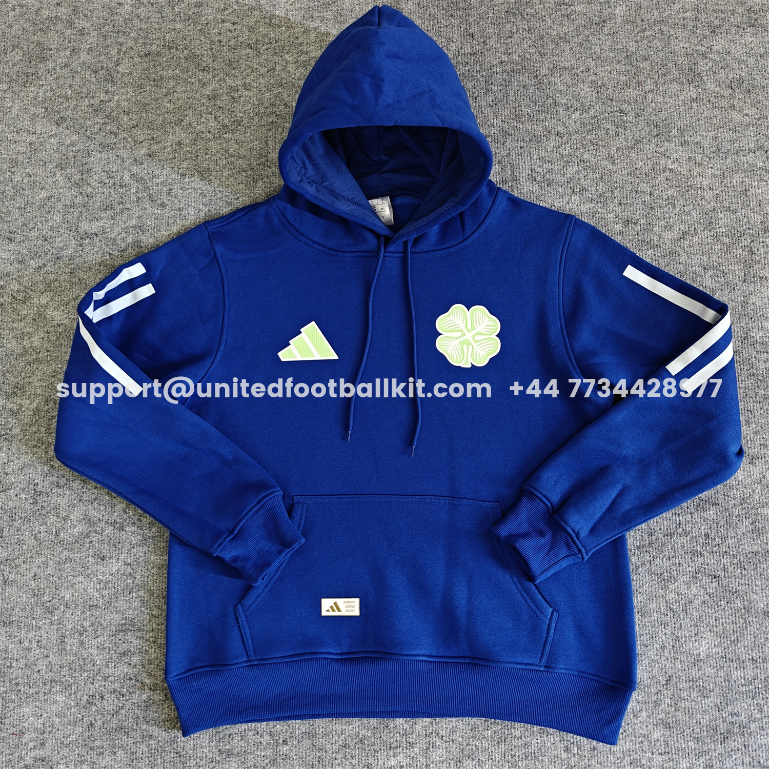 Unitedfootballkit.com | Celtic 25-26 Home Unisex Pullover Hoodie -Customize Name, Number and Patch | Worldwide Shipping