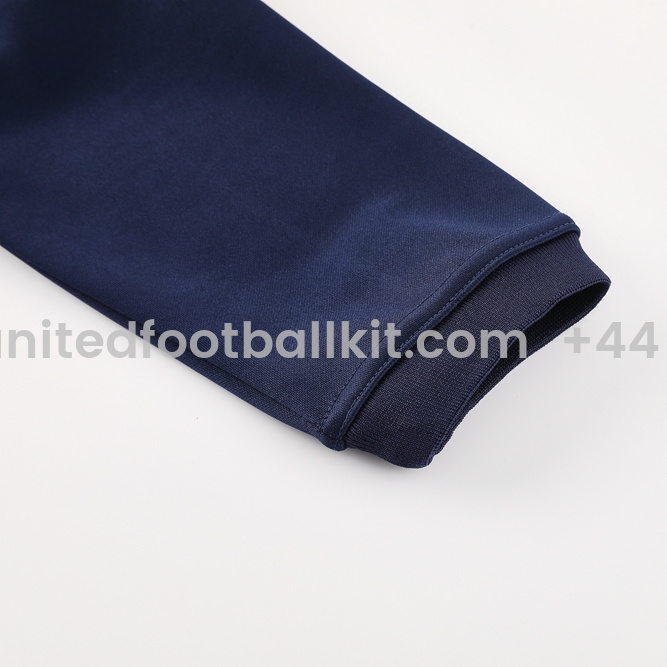 Unitedfootballkit.com | Manchester United 24-25 Jacket Training Tracksuit - Royal Blue -Customize Name, Number and Patch | Worldwide Shipping