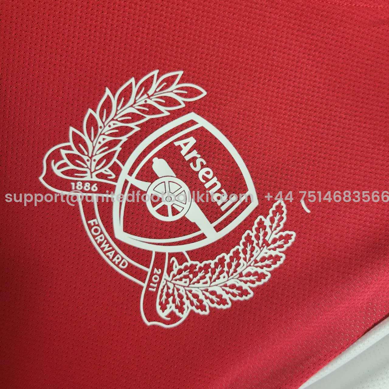 Unitedfootballkit.com | Retro Arsenal 11-12 125th Aniversary Home Stadium Jersey -Customize Name, Number and Patch | Worldwide Shipping