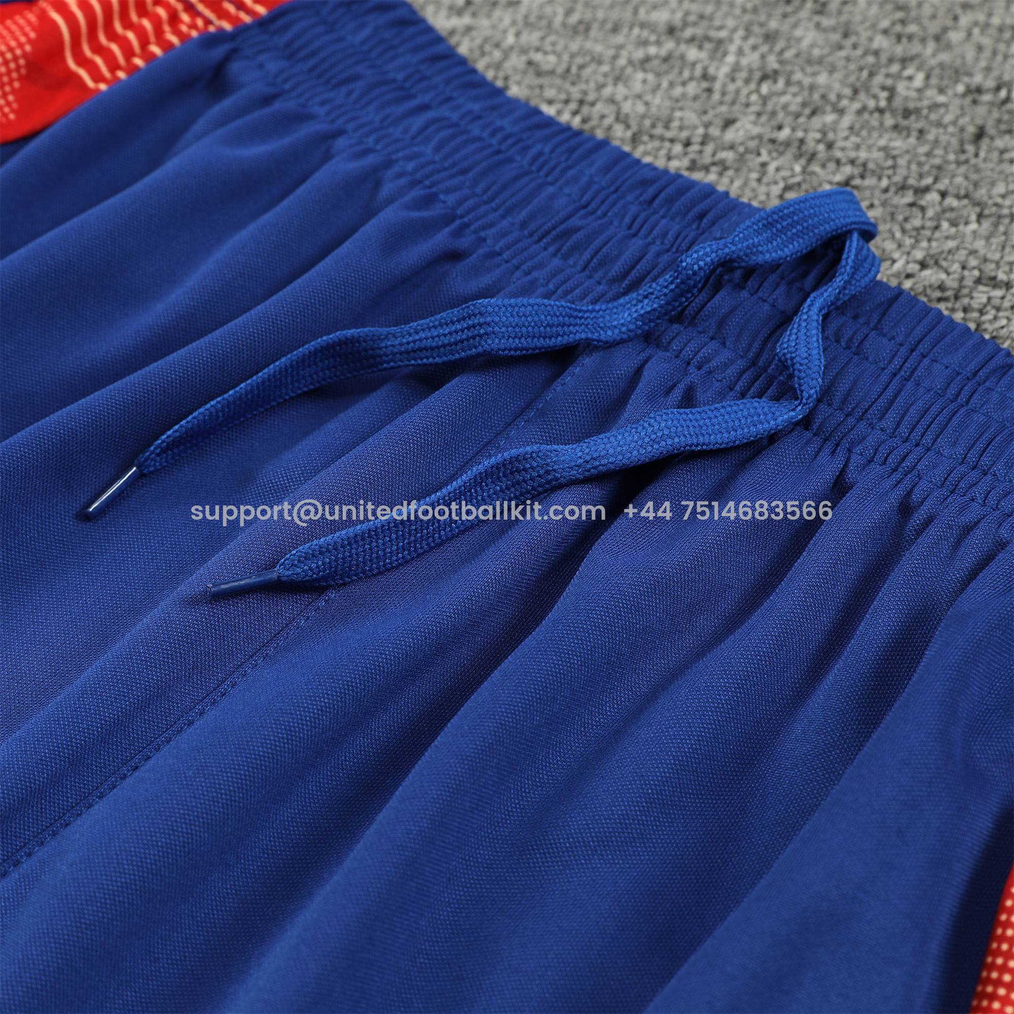 Unitedfootballkit.com | Spain 24-25 Vest Training Set - Light Blue -Customize Name, Number and Patch | Worldwide Shipping