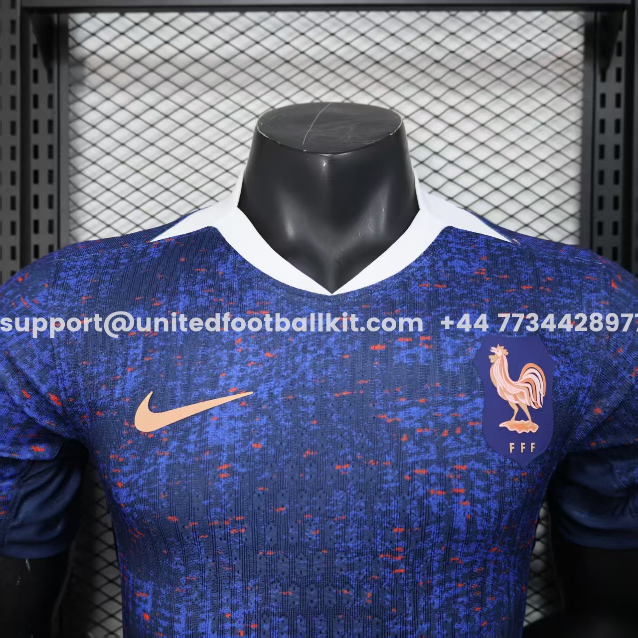 Unitedfootballkit.com | France 2025 Women's Team Home Jersey - Men's Player Version -Customize Name, Number and Patch | Worldwide Shipping