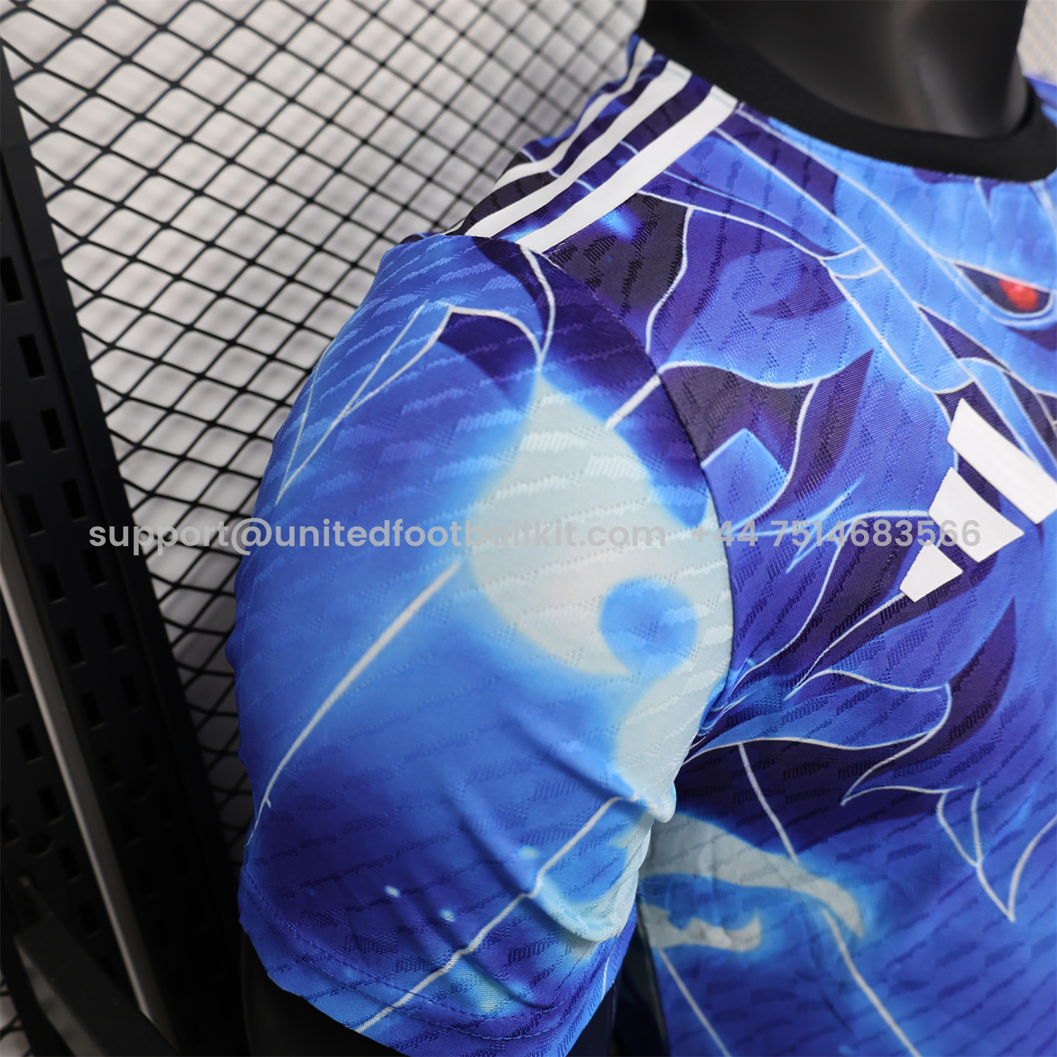 Unitedfootballkit.com | Japan 25-26 Uchiha Madara Susanoo Blue Special Jersey - Player Version -Customize Name, Number and Patch | Worldwide Shipping