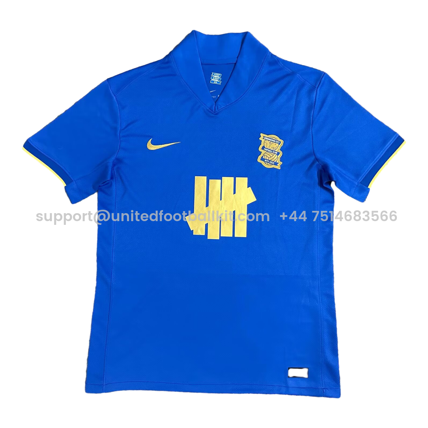 Unitedfootballkit.com | Birmingham City 25-26 Home Jersey - Fans Version -Customize Name, Number and Patch | Worldwide Shipping