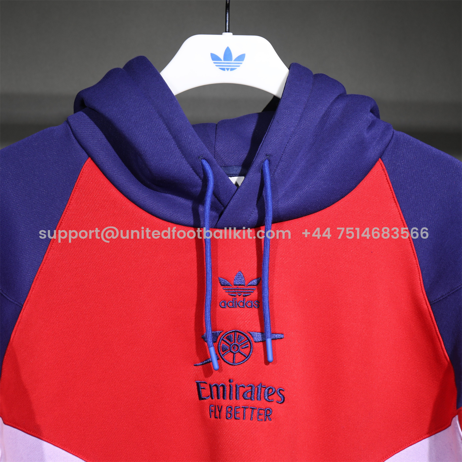 Unitedfootballkit.com | Arsenal 2025 Fleece-Lined Training Hoodie Set - Purple & Red Hoodie + Pants -Customize Name, Number and Patch | Worldwide Shipping