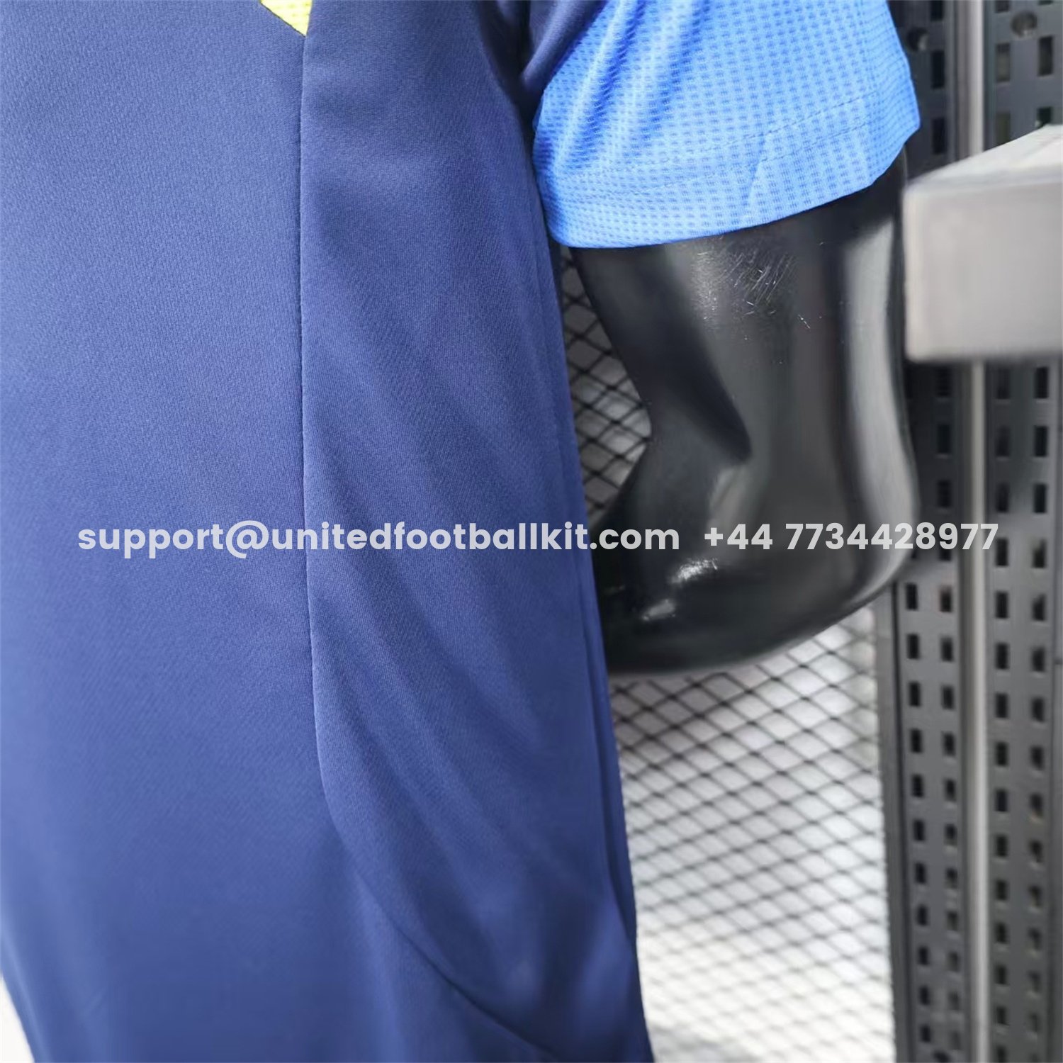 Unitedfootballkit.com | Colombia 2026 Dark Blue Pre-Match Training Jersey - Player Version -Customize Name, Number and Patch | Worldwide Shipping