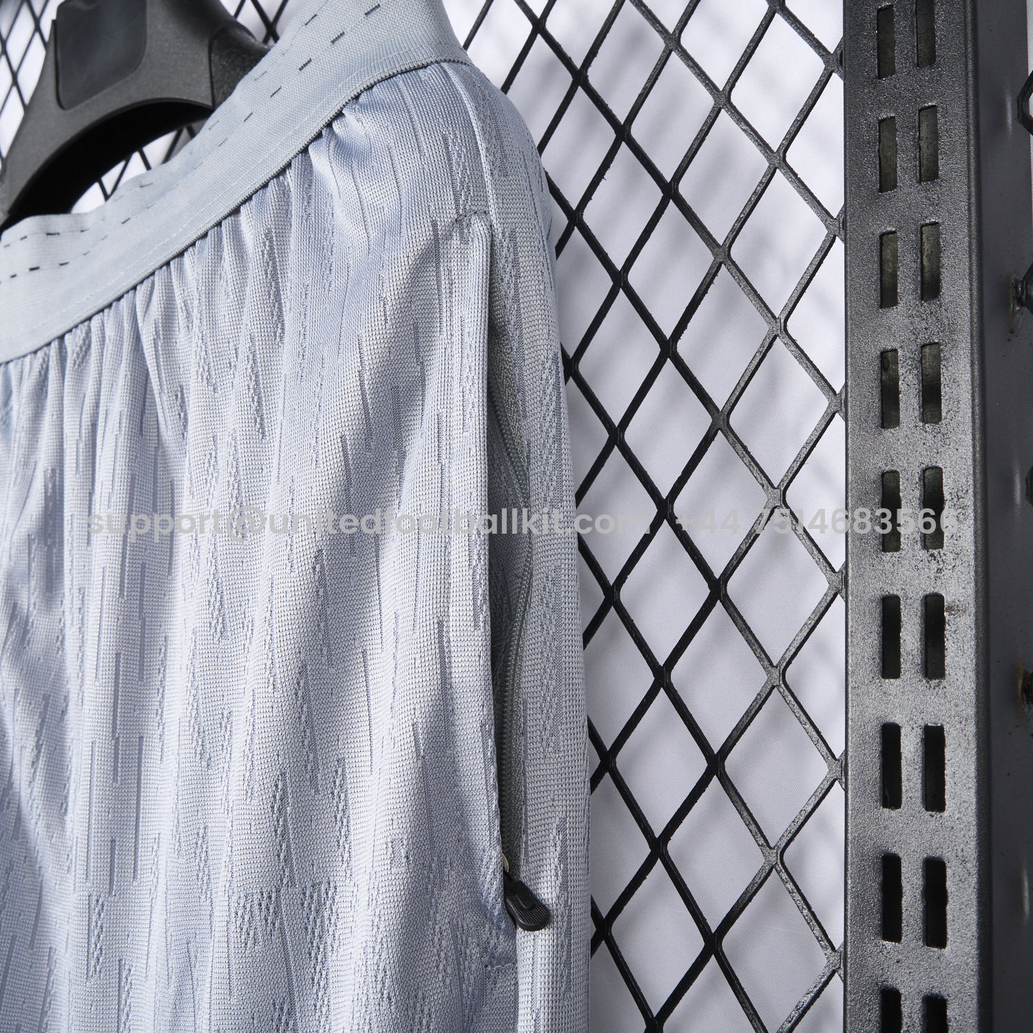 Unitedfootballkit.com | Atletico Madrid 24-25 Light Grey Training Pants - Player Version -Customize Name, Number and Patch | Worldwide Shipping