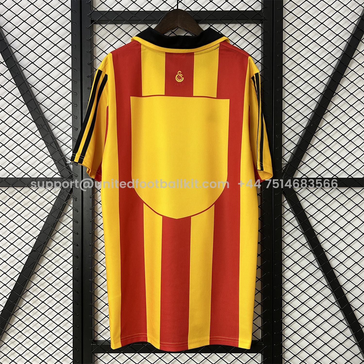 Unitedfootballkit.com | Retro Galatasaray 1999-00 Home Jersey -Customize Name, Number and Patch | Worldwide Shipping