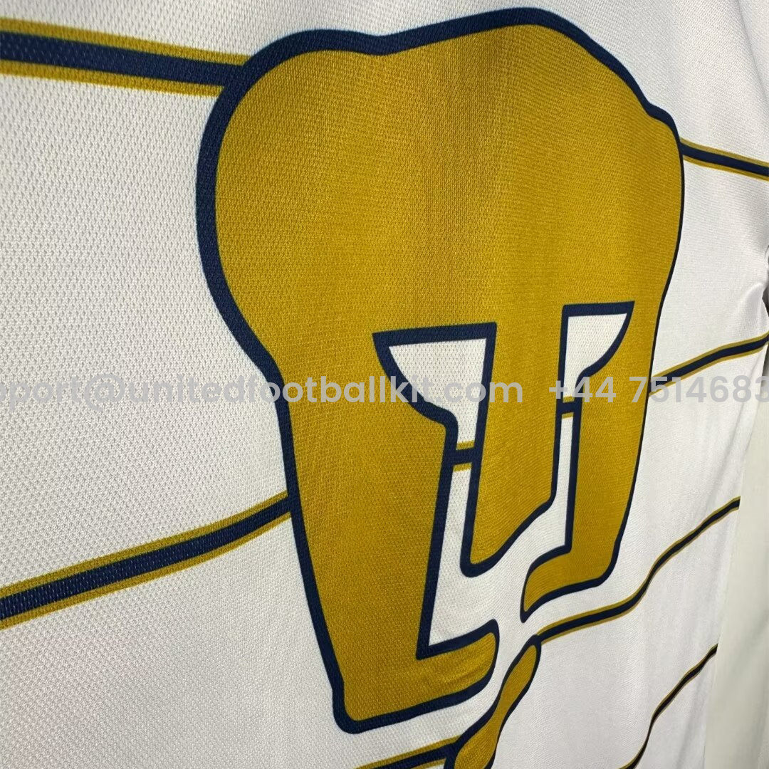 Unitedfootballkit.com | Retro Pumas UNAM 1997-98 Away Jersey -Customize Name, Number and Patch | Worldwide Shipping