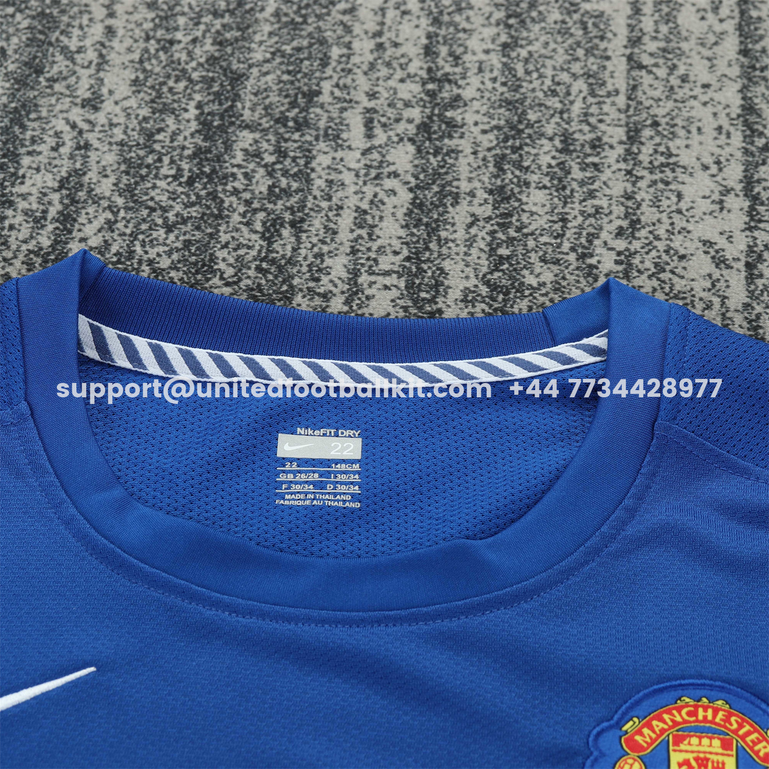 Unitedfootballkit.com | Retro Manchester United 2008-09 Third Long Sleeves Kids Kit -Customize Name, Number and Patch | Worldwide Shipping