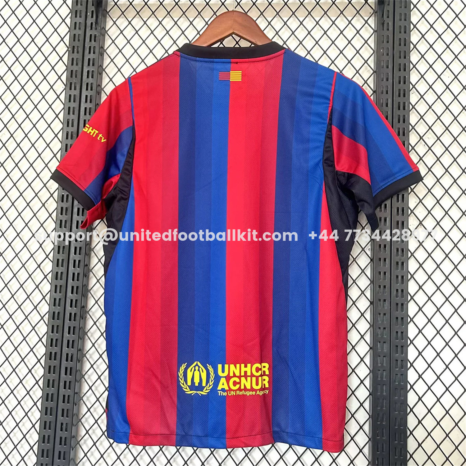 Unitedfootballkit.com | Barcelona 26-27 Home Jersey - Fans Version -Customize Name, Number and Patch | Worldwide Shipping