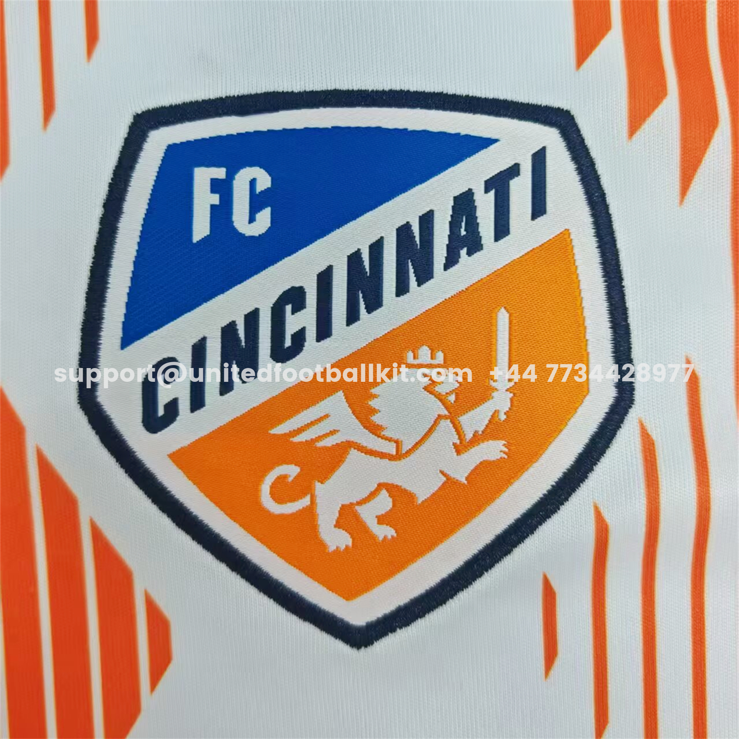 Unitedfootballkit.com | Cincinnati 26-27 Away Jersey - Fans Version -Customize Name, Number and Patch | Worldwide Shipping