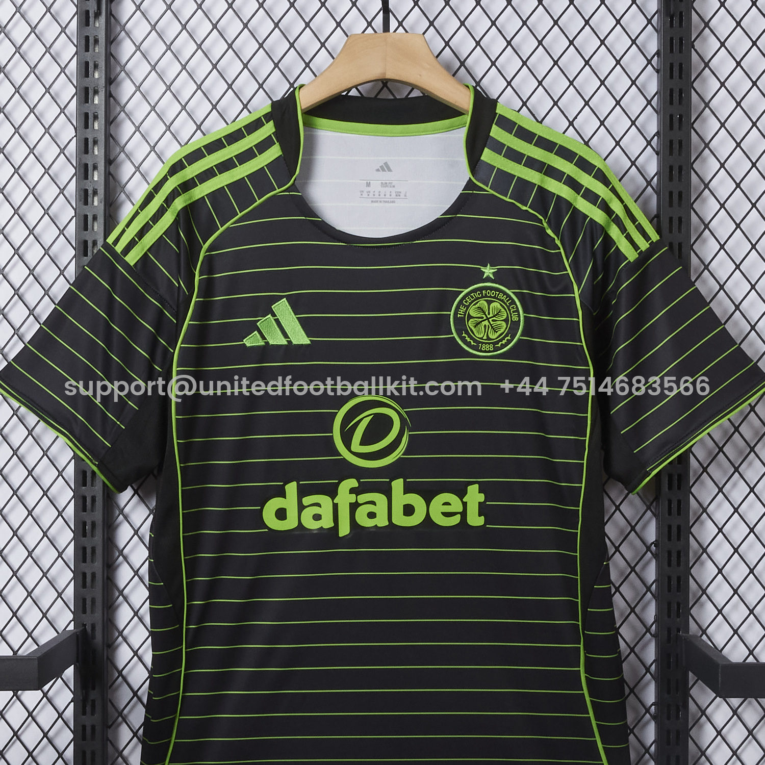 Unitedfootballkit.com | Celtic 25-26 Away Green Jersey - Fans Version -Customize Name, Number and Patch | Worldwide Shipping