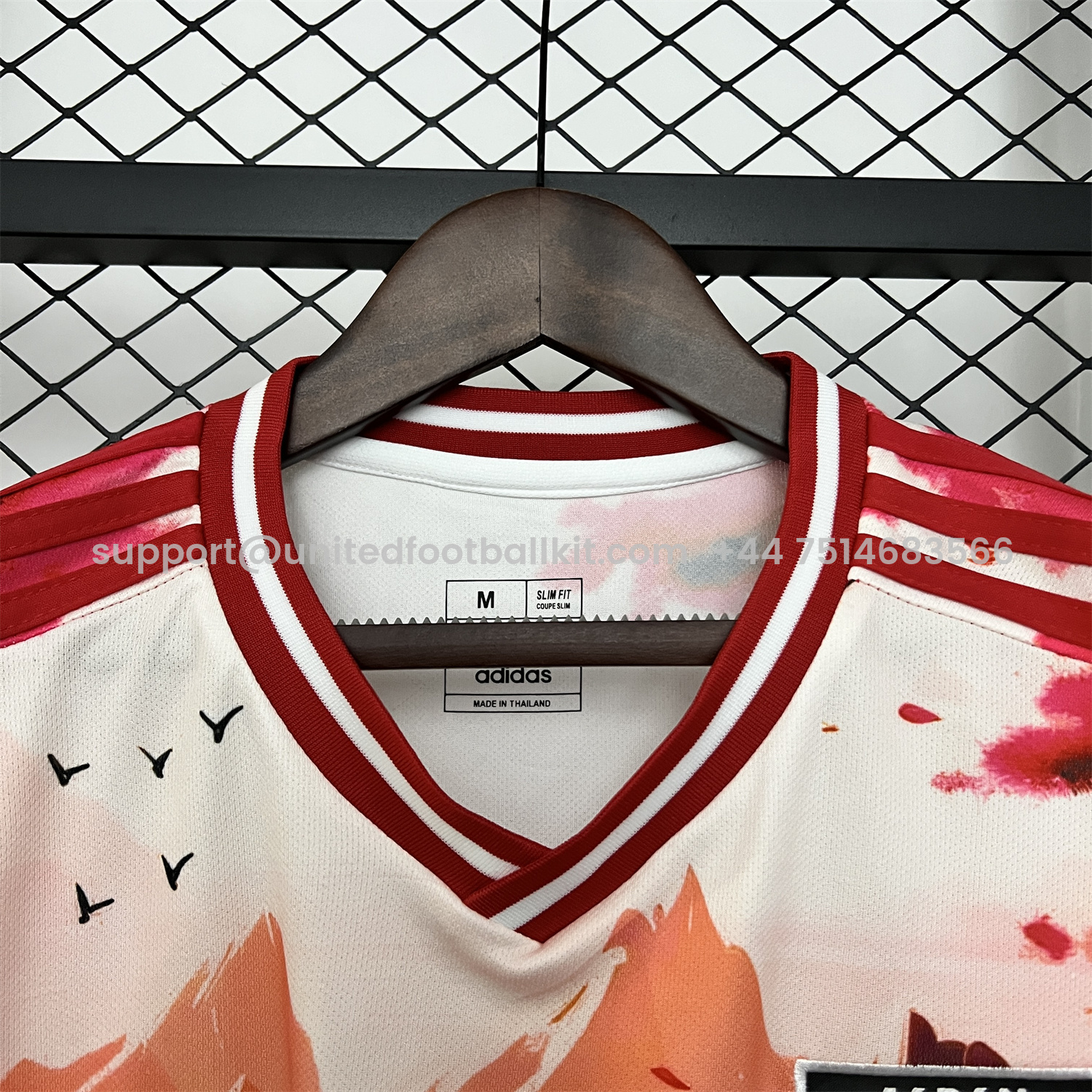 Unitedfootballkit.com | Japan 2024 Cherry Blossoms under Mount Fuji Jersey - Fans Version -Customize Name, Number and Patch | Worldwide Shipping