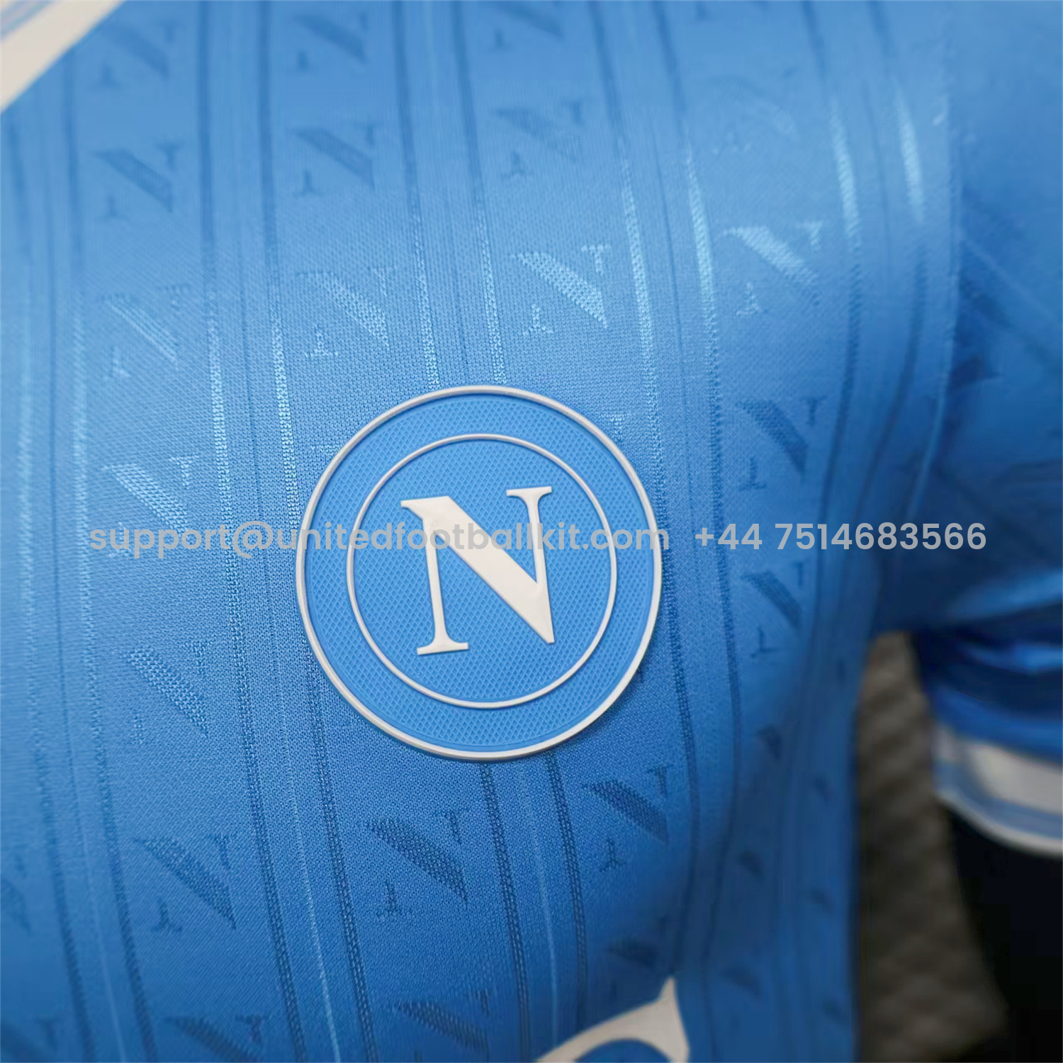 Unitedfootballkit.com | Napoli 25-26 Home Jersey - Player Version -Customize Name, Number and Patch | Worldwide Shipping