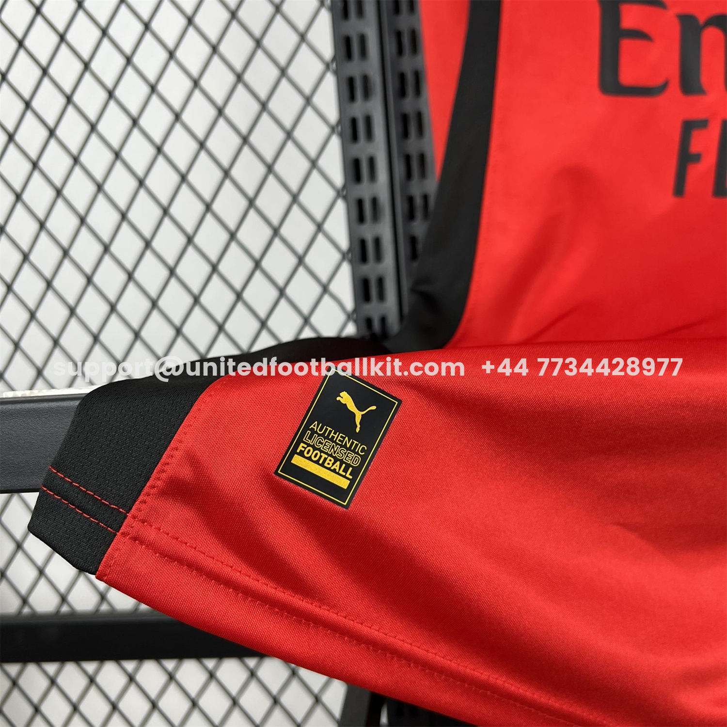 Unitedfootballkit.com | AC Milan 25-26 Fourth Red Long Sleeves Jersey - Fans Version -Customize Name, Number and Patch | Worldwide Shipping