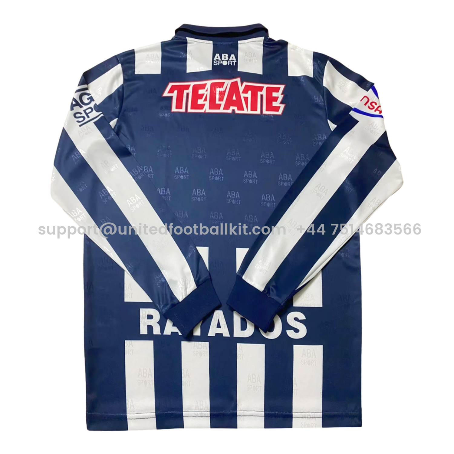 Unitedfootballkit.com | Retro Rayados Monterrey 1997-98 Home Long Sleeves Jersey -Customize Name, Number and Patch | Worldwide Shipping