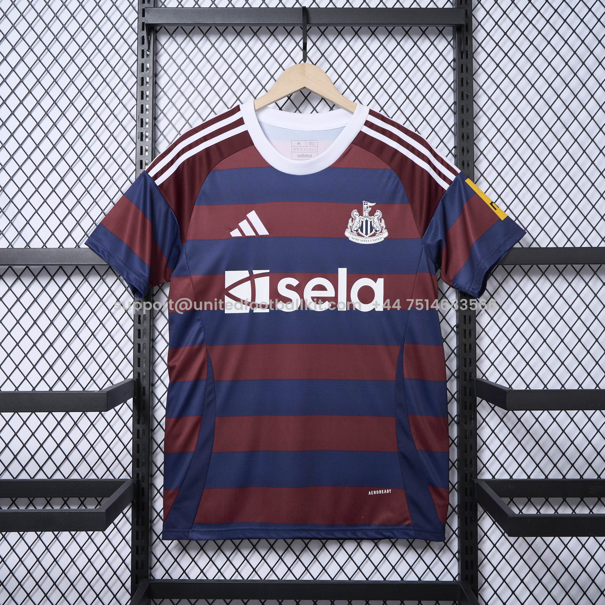 Unitedfootballkit.com | Newcastle United 24-25 Away Jersey - Fans Version -Customize Name, Number and Patch | Worldwide Shipping