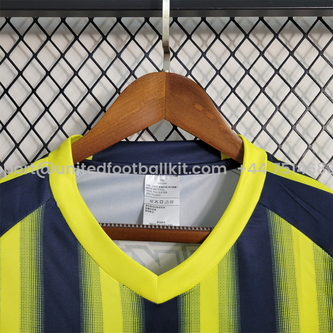 Unitedfootballkit.com | Retro Fenerbahce 13-14 Home Stadium Jersey -Customize Name, Number and Patch | Worldwide Shipping
