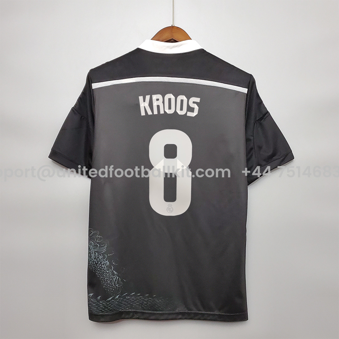 Unitedfootballkit.com | Retro Real Madrid 14-15 Third Away Jersey -Customize Name, Number and Patch | Worldwide Shipping
