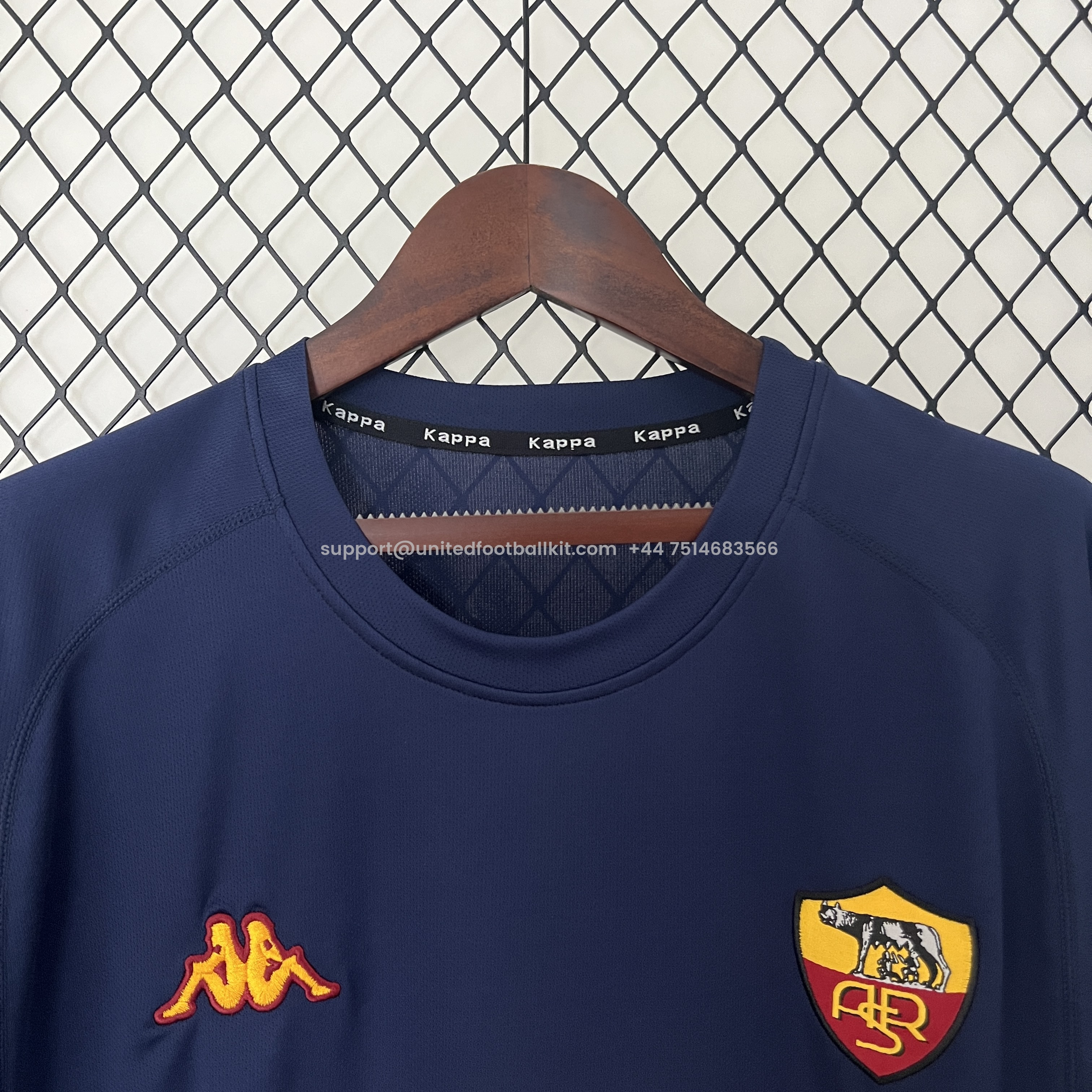 Unitedfootballkit.com | Retro Roma 2000-01 Third Jersey -Customize Name, Number and Patch | Worldwide Shipping