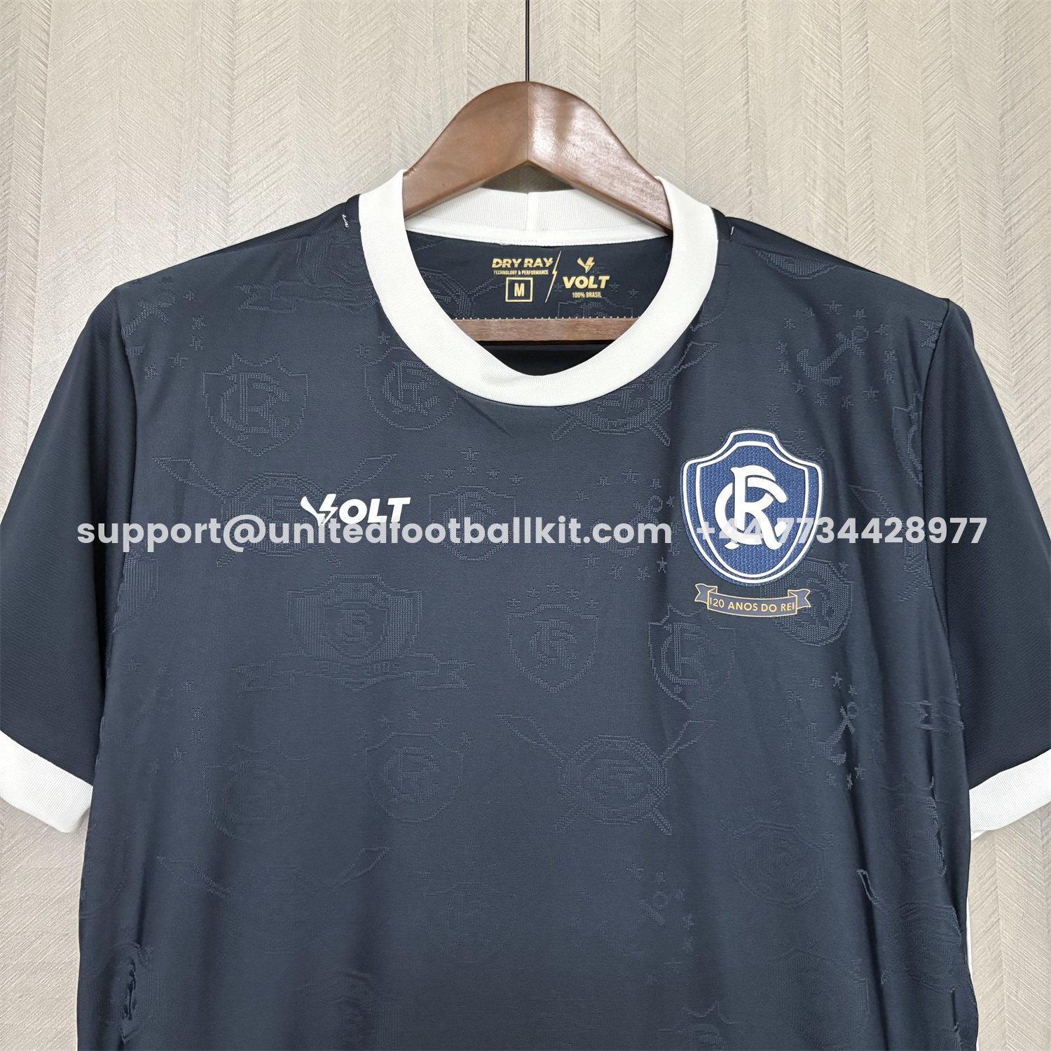 Unitedfootballkit.com | Clube do Remo 25-26 Home Unsponsored Jersey - Fans Version -Customize Name, Number and Patch | Worldwide Shipping